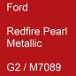 Preview: Ford, Redfire Pearl Metallic, G2 / M7089.